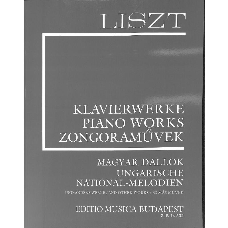 Titelbild für EMB 14502 - Ungarische National Melodien