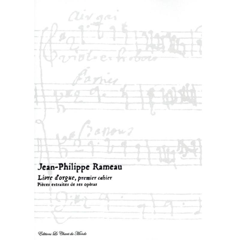 Titelbild für CHANT -OR4595 - Livre d'orgue 1