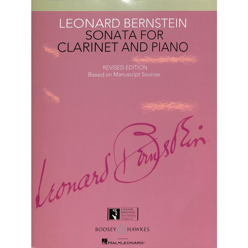 Titelbild für BH 10747 - Sonata for Clarinet and Piano (1941-1942)