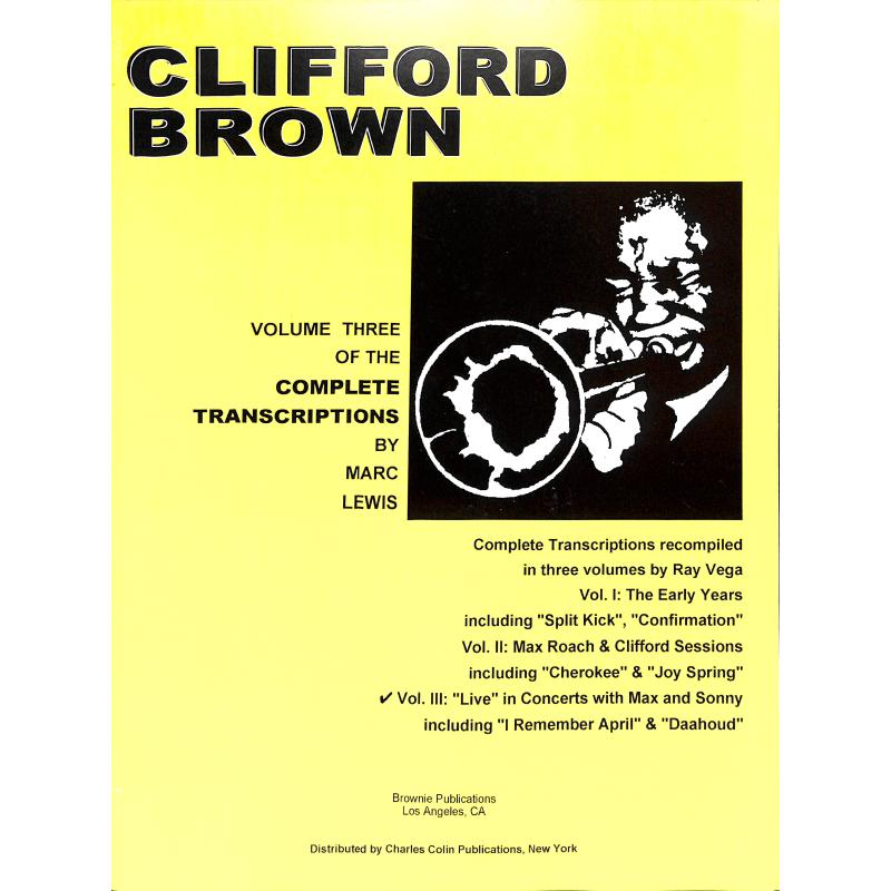 Titelbild für CC -CB3 - Complete transcriptions 3