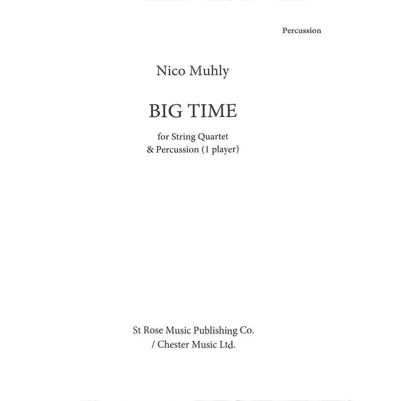 Titelbild für MSSRO 100134-01 - Big time