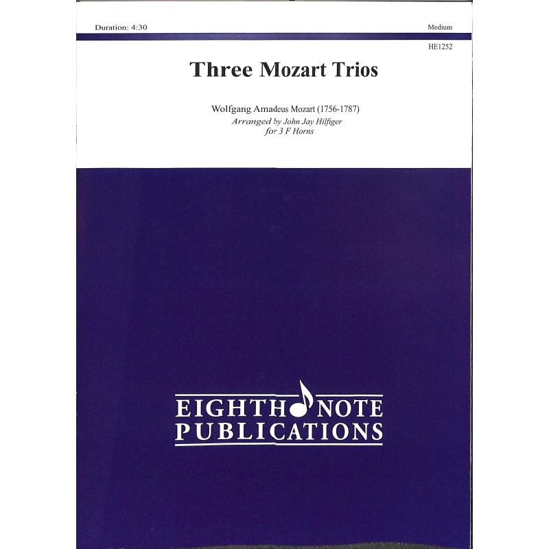 Titelbild für EIGHTH -HE1252 - 3 Trios