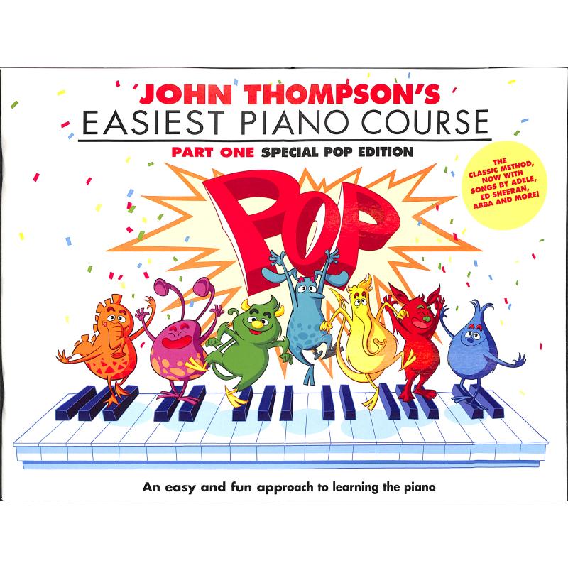 Titelbild für MSWMR 101959 - Easiest piano course - Special Pop Edition 1