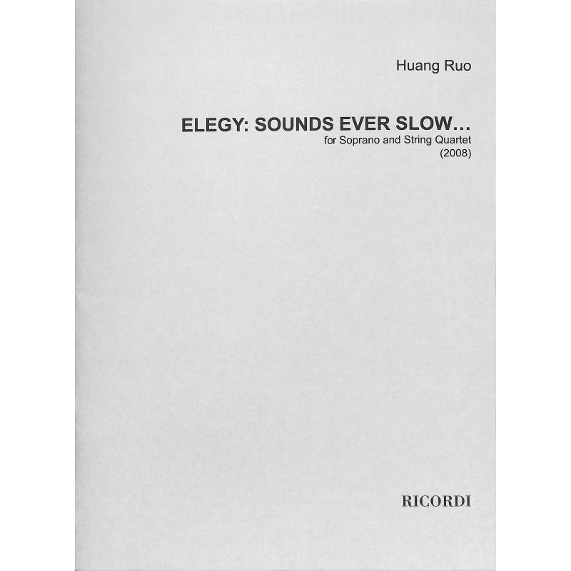 Titelbild für RICL 360 - Elegy - sounds ever slow
