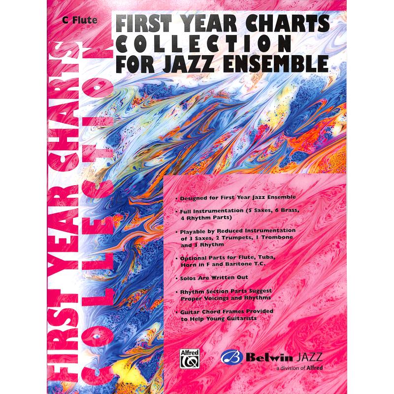 Titelbild für SBM 01017 - First year charts collection for jazz ensemble