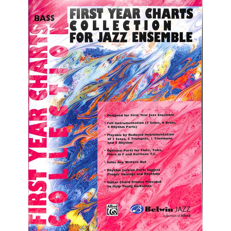 Titelbild für SBM 01014 - First year charts collection for jazz ensemble