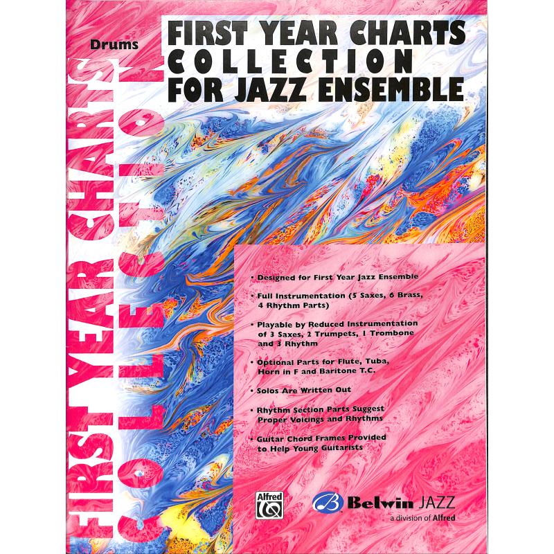 Titelbild für SBM 01015 - First year charts collection for jazz ensemble