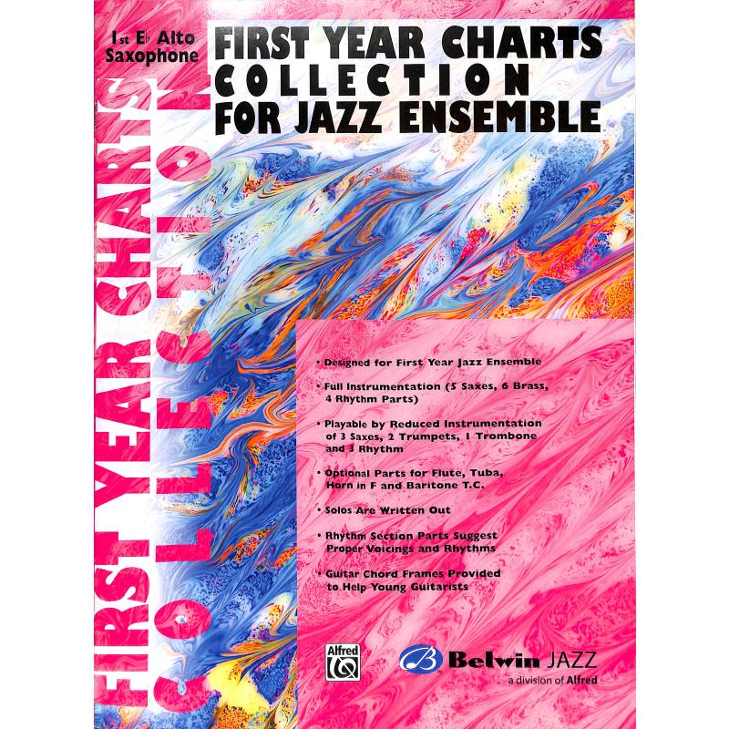 Titelbild für SBM 01002 - First year charts collection for jazz ensemble
