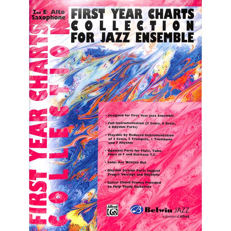 Titelbild für SBM 01003 - First year charts collection for jazz ensemble