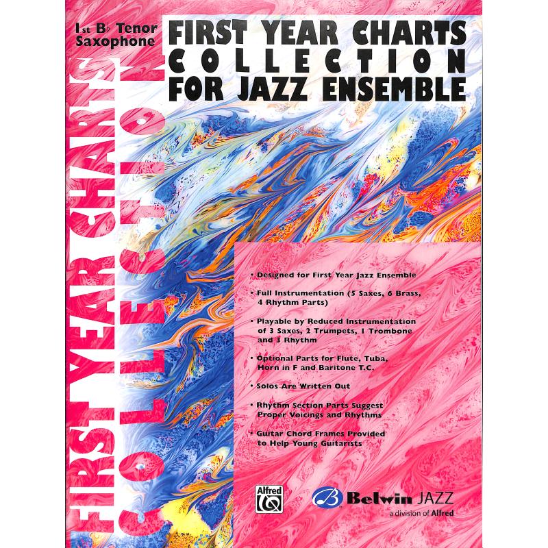 Titelbild für SBM 01004 - First year charts collection for jazz ensemble