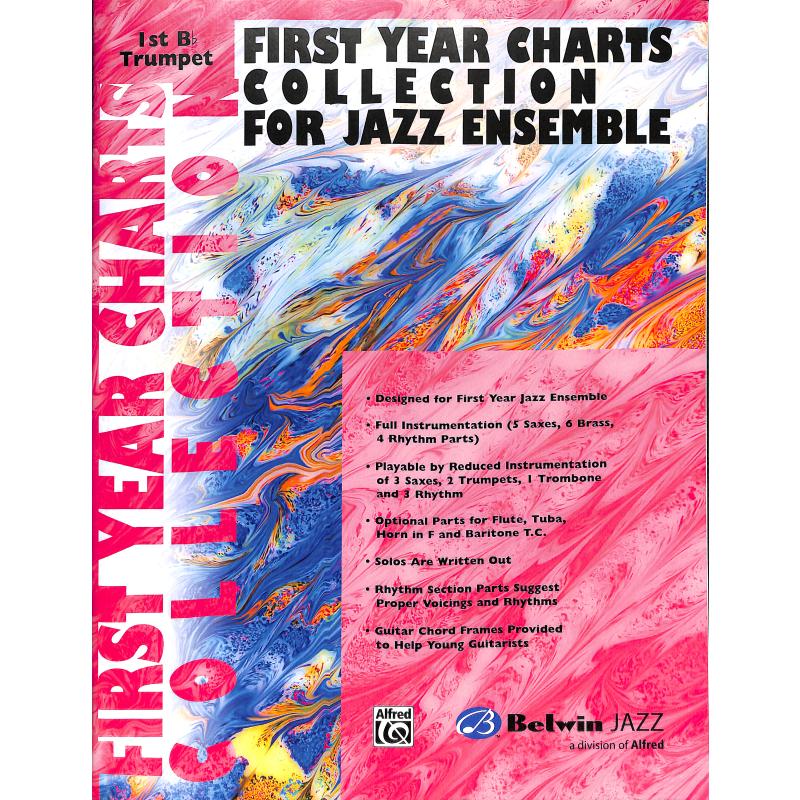 Titelbild für SBM 01007 - First year charts collection for jazz ensemble