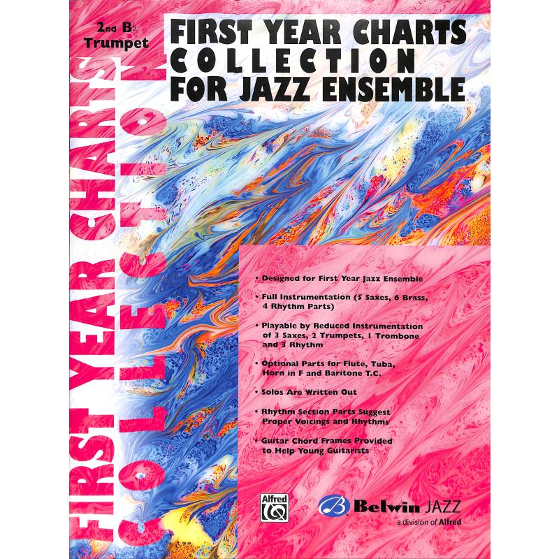 Titelbild für SBM 01008 - First year charts collection for jazz ensemble