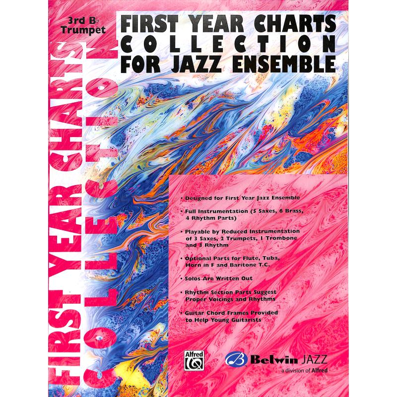 Titelbild für SBM 01009 - First year charts collection for jazz ensemble