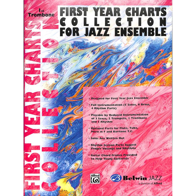 Titelbild für SBM 01010 - First year charts collection for jazz ensemble