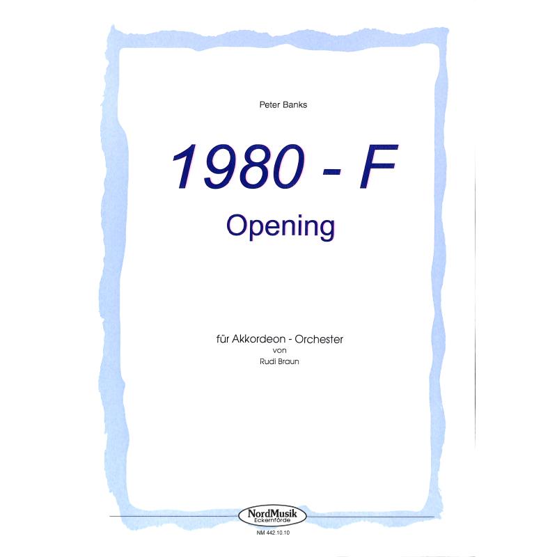 Titelbild für NORD 4421010 - 1980 F Opening