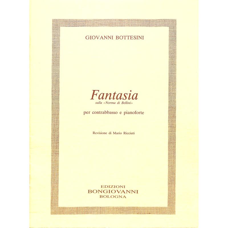 Titelbild für BONGIOVANNI 2614 - Fantasia sulla Norma di Bellini