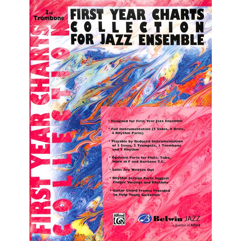 Titelbild für SBM 01012 - First year charts collection for jazz ensemble