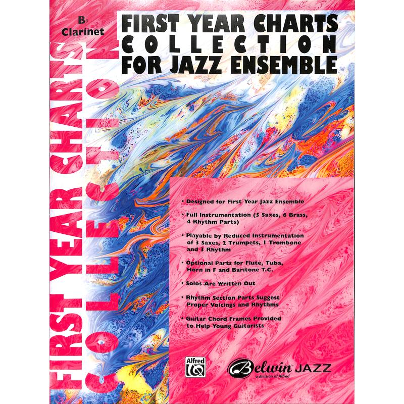 Titelbild für SBM 01022 - First year charts collection for jazz ensemble
