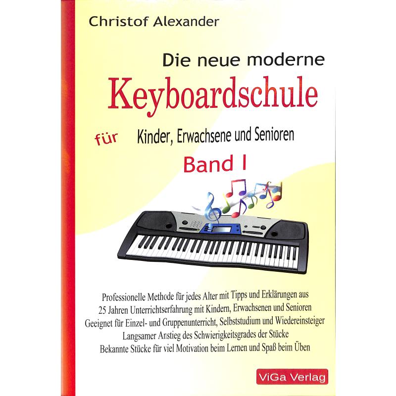 Titelbild für 978-3-9819039-2-8 - Die neue moderne Keyboardschule 1