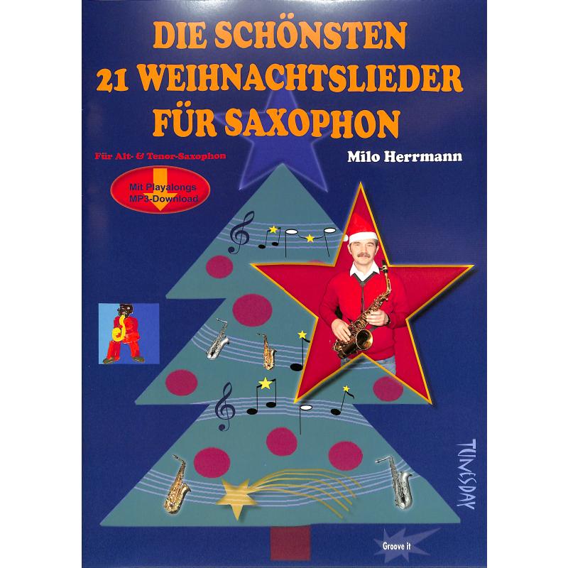 Titelbild für TUN 32 - Die schönsten 21 Weihnachtslieder für Saxophon