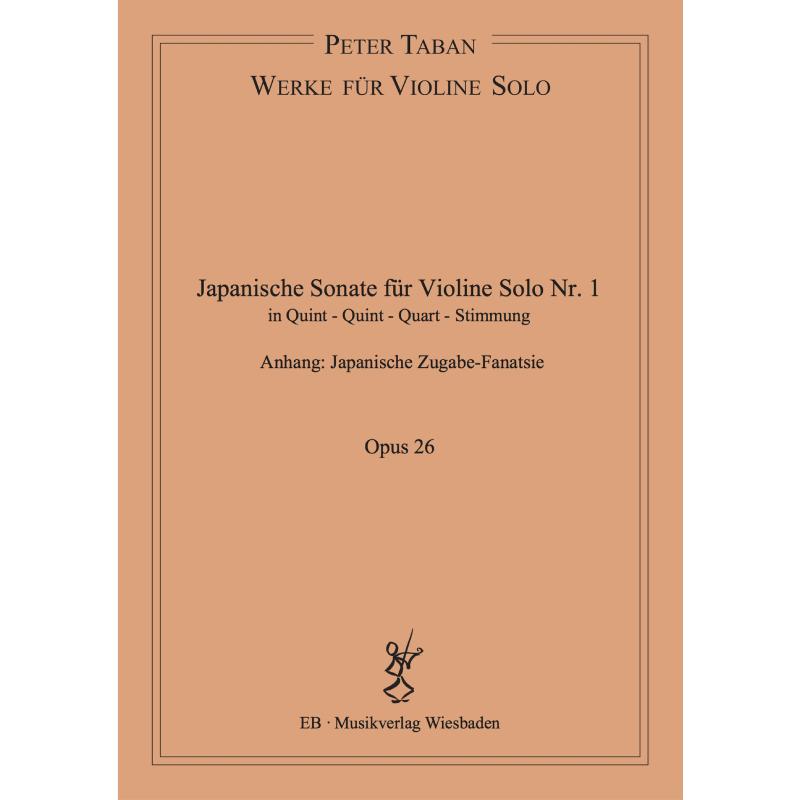 Titelbild für EB 26-W-1 - Japanische Sonate 1 op 26