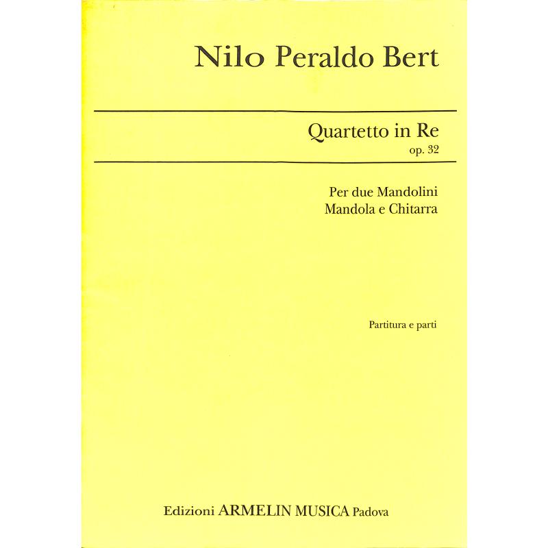 Titelbild für ARMELIN -PDM-139 - Quartett D-Dur op 32