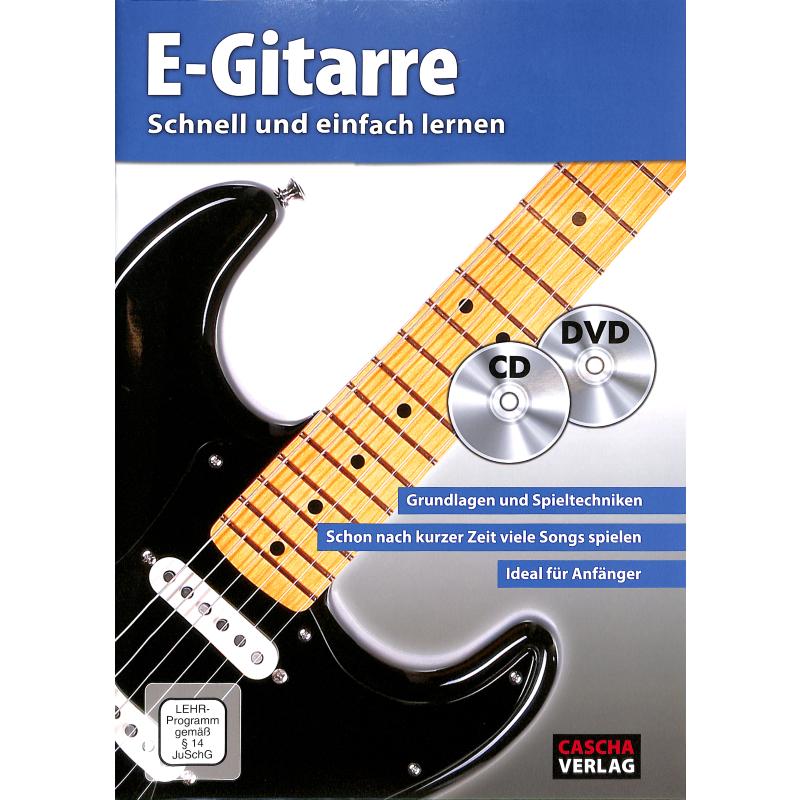 Titelbild für CASCHA -HH1201 - E-Gitarre schnell und einfach lernen