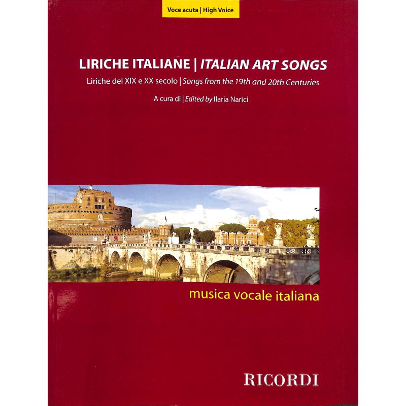 Titelbild für NR 141461 - Liriche italiane | Italian art songs