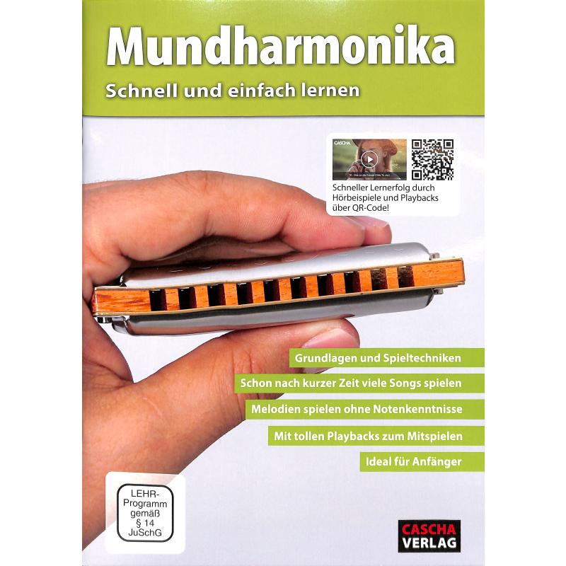 Titelbild für CASCHA -HH1601 - Mundharmonika schnell und einfach lernen