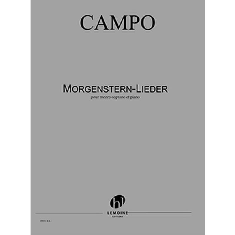 Titelbild für LEMOINE 29331 - Morgenstern Lieder
