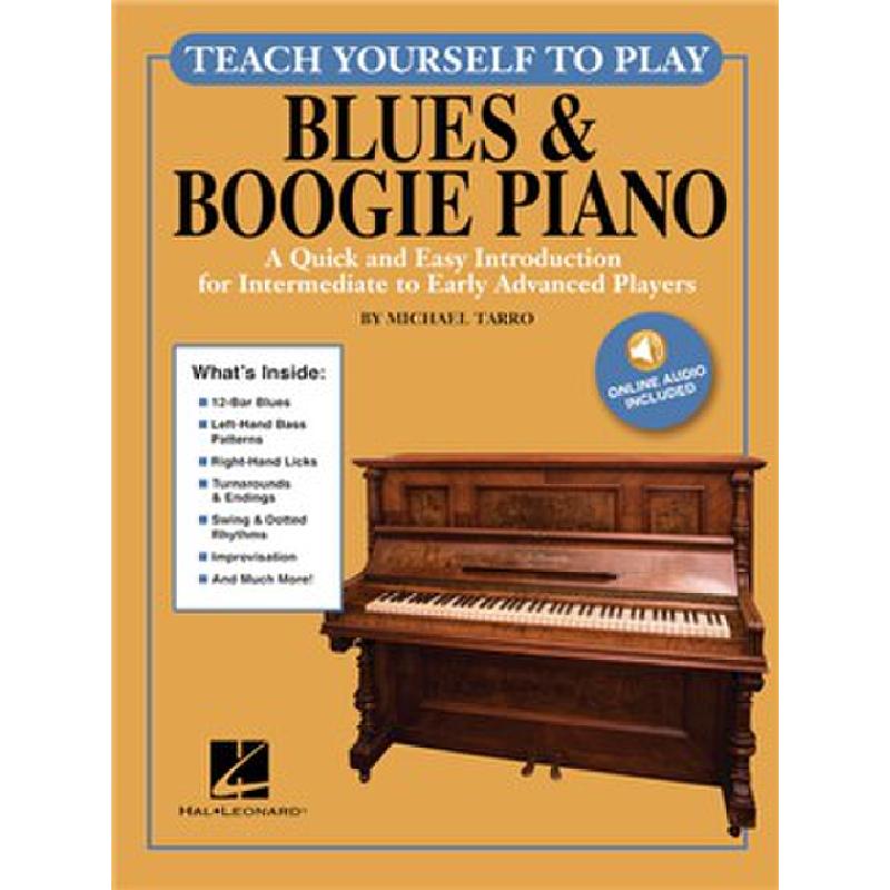 Titelbild für HL 248990 - Teach yourself to play Blues + Boogie Piano
