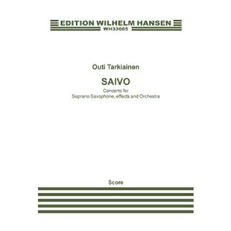 Titelbild für WH 33005 - Saivo | Konzert