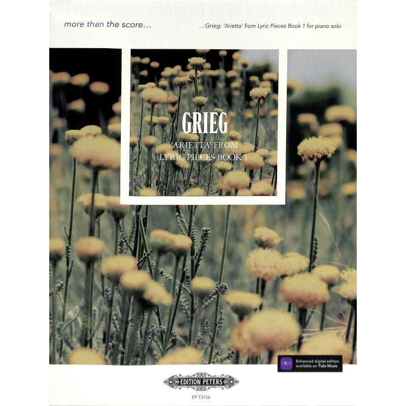 Titelbild für EP 73156 - more than the score...: Arietta Op. 12 No. 1 (from Lyric Pieces Book 1)