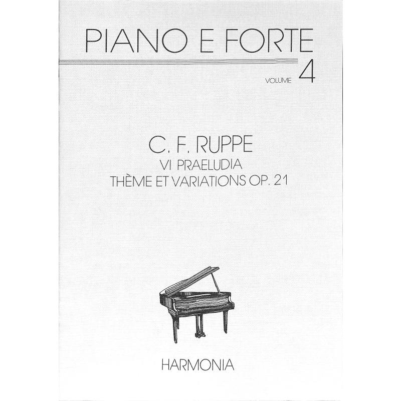 Titelbild für HU 3569 - 6 Präludien | Theme et Variations op 21