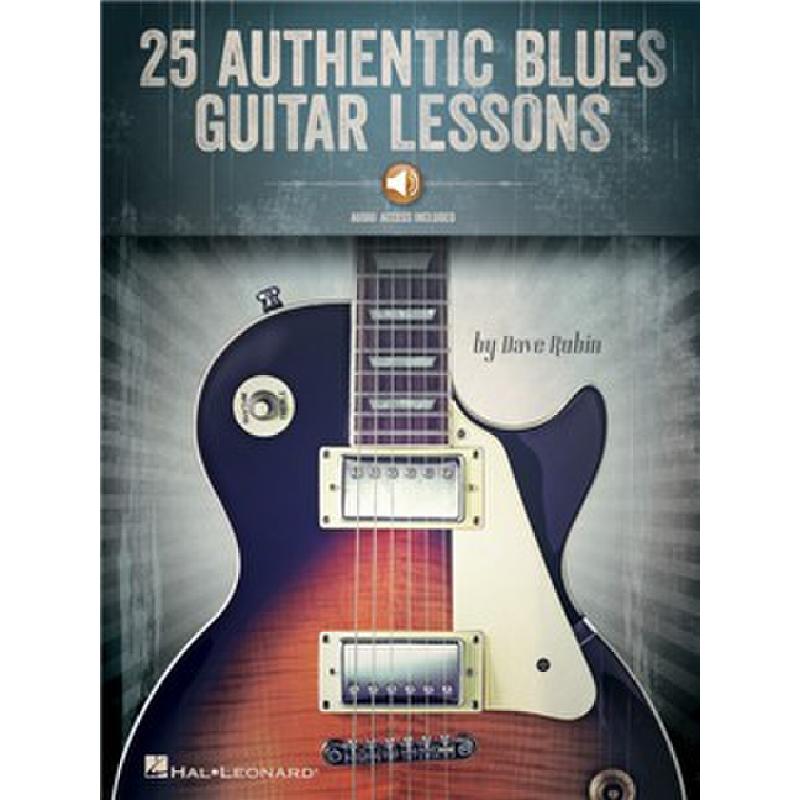 Titelbild für HL 253756 - 25 authentic Blues guitar lessons