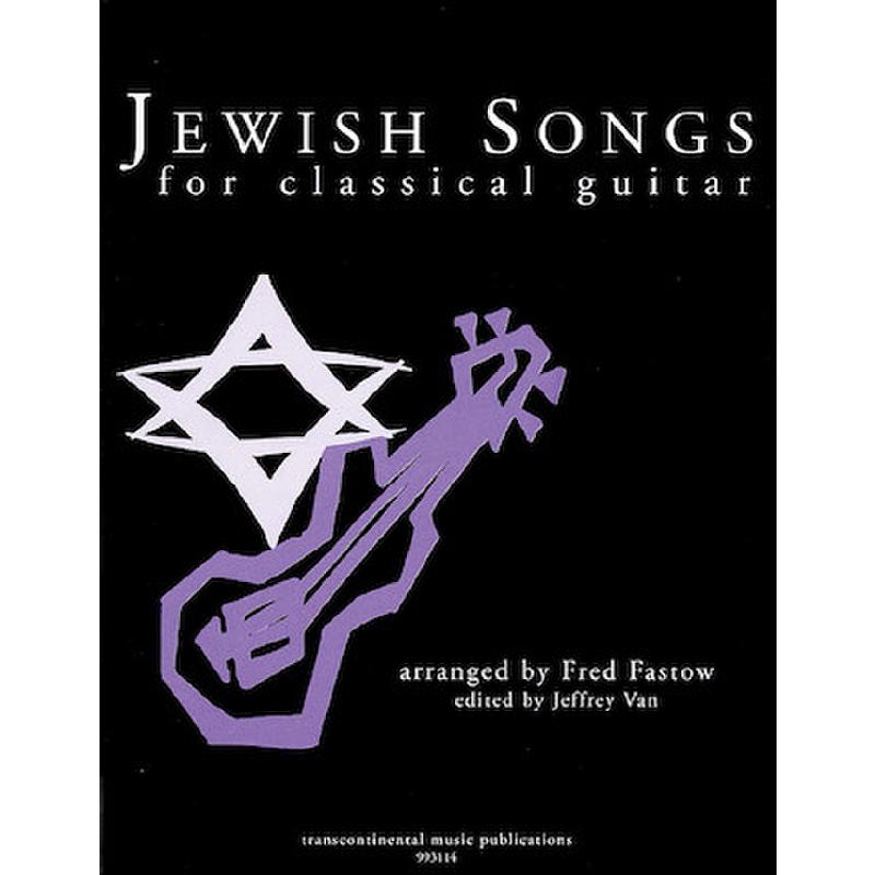 Titelbild für HL 191021 - Jewish Songs for classical guitar