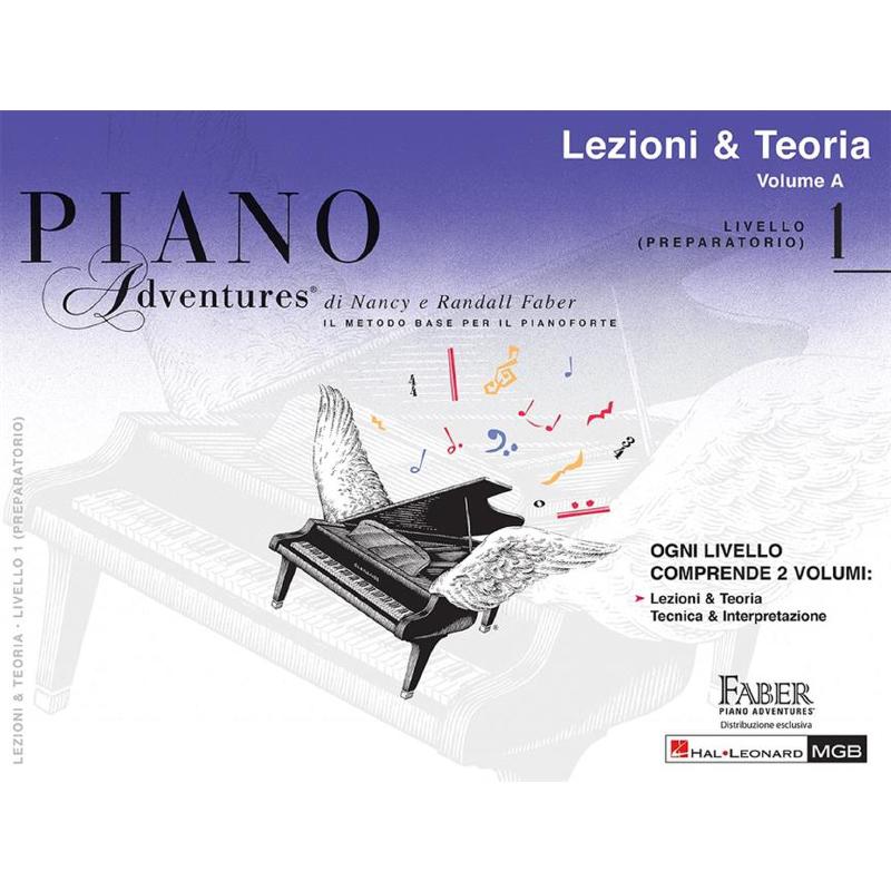 Titelbild für HL 244181 - Piano adventures 1a - Livello preparatorio