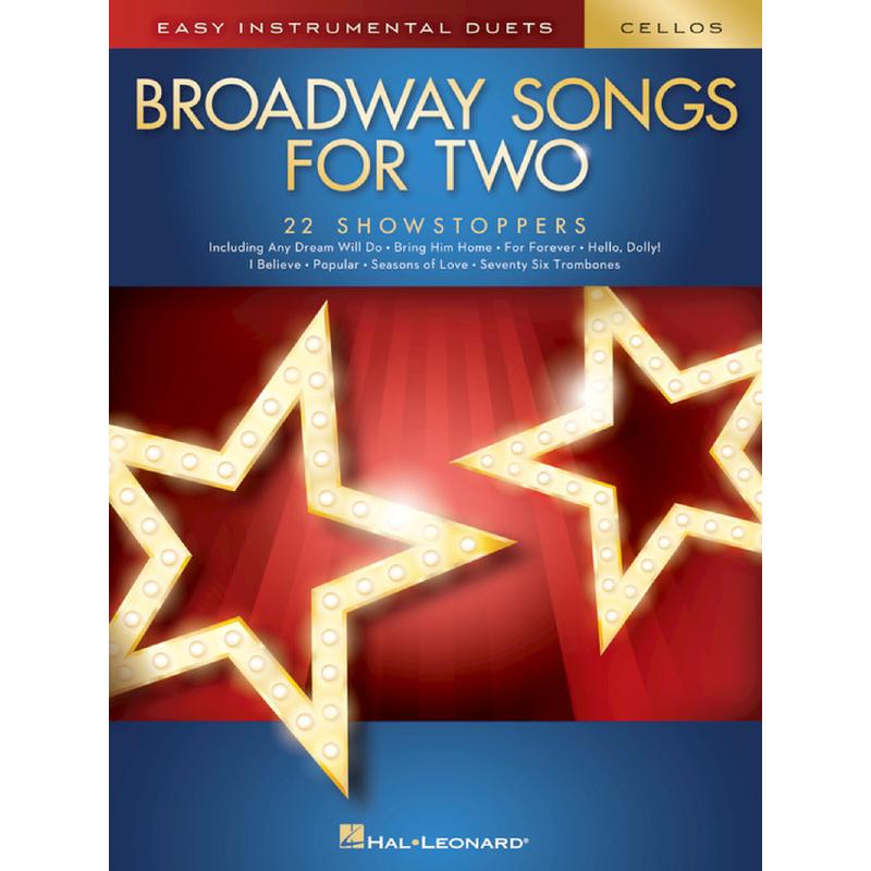 Titelbild für HL 252501 - Broadway songs for two