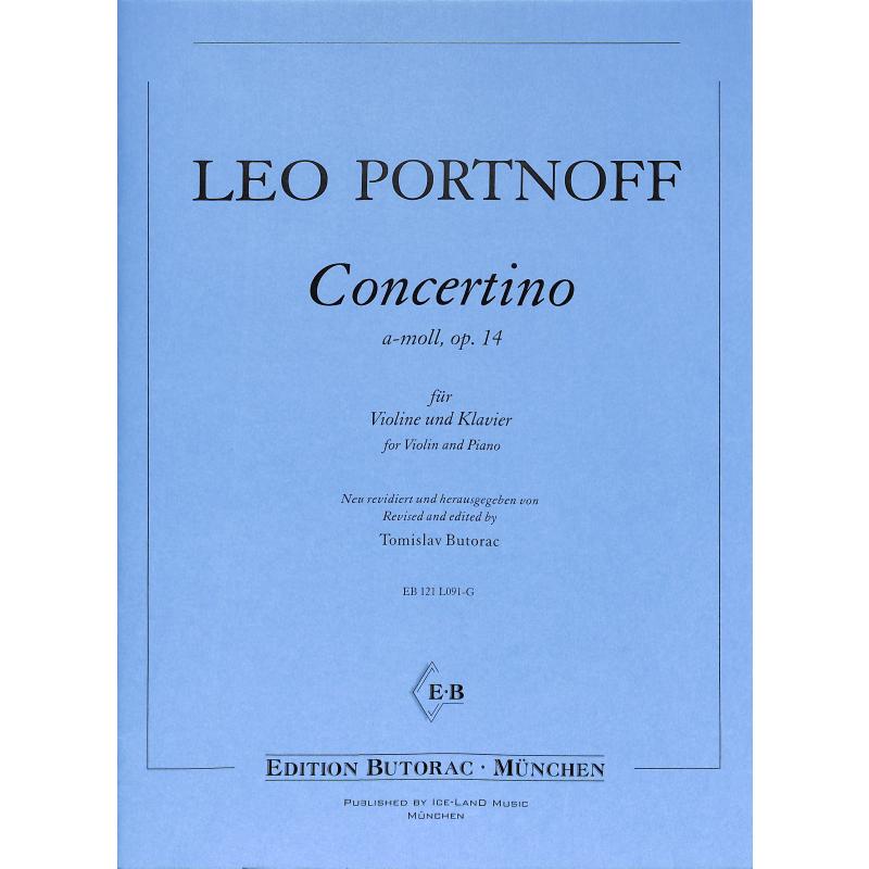 Titelbild für BUTORAC -L091-G - CONCERTINO A-MOLL OP 14