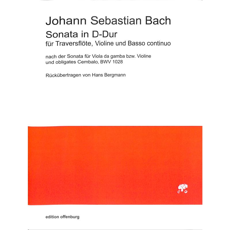 Titelbild für OFFENB -BC-3176 - Sonate D-Dur
