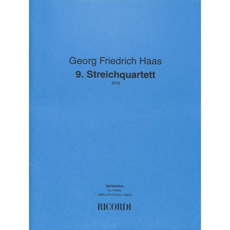 Titelbild für SY 4496G - Quartett 9