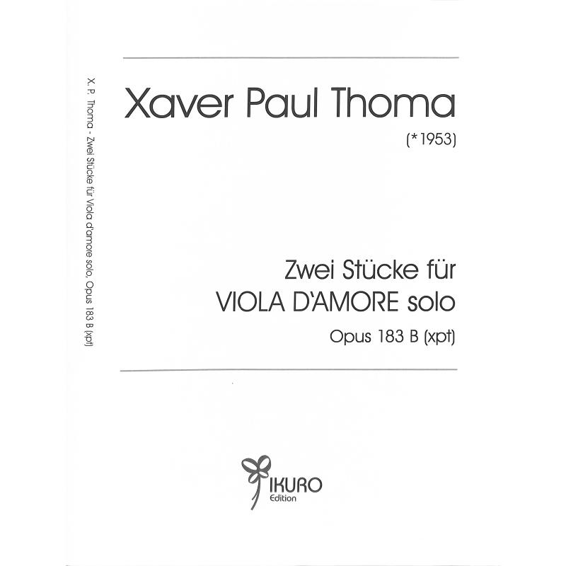 Titelbild für IKURO 170411 - 2 Stücke op 183b