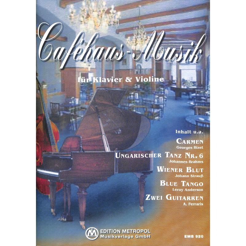 Titelbild für METEMB 920A - Cafehaus Musik