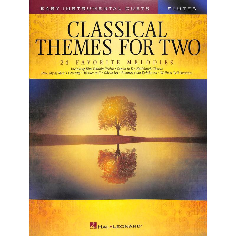 Titelbild für HL 254439 - Classical themes for two