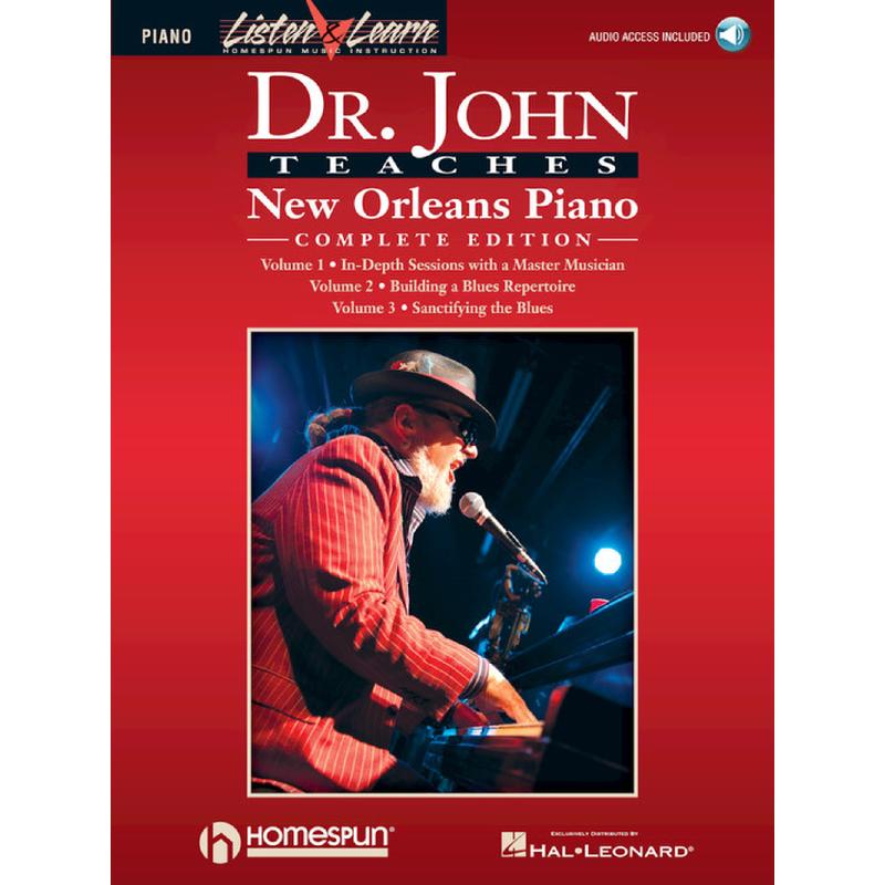 Titelbild für HL 220801 - Teaches New Orleans piano 1 | Teaches New Orleans piano 2 | Teaches Ne