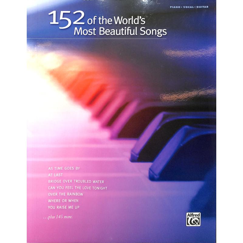Titelbild für HL 322454 - 152 of the world's most beautiful songs
