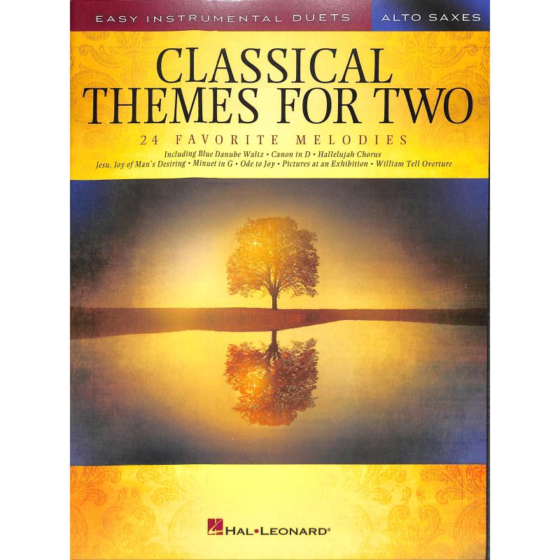 Titelbild für HL 254441 - Classical themes for two