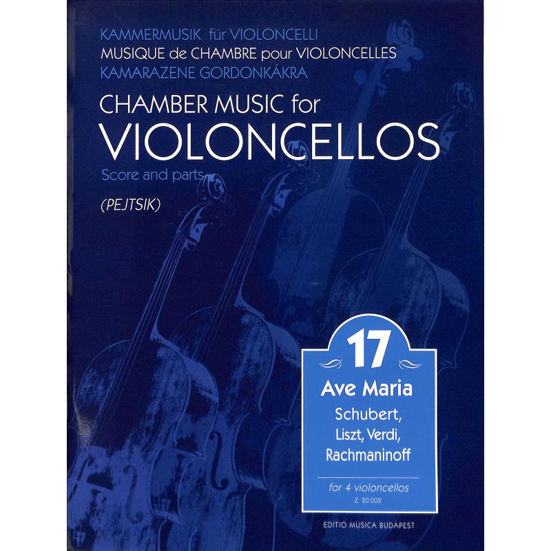 Titelbild für EMB 20002 - Kammermusik für Violoncelli 17
