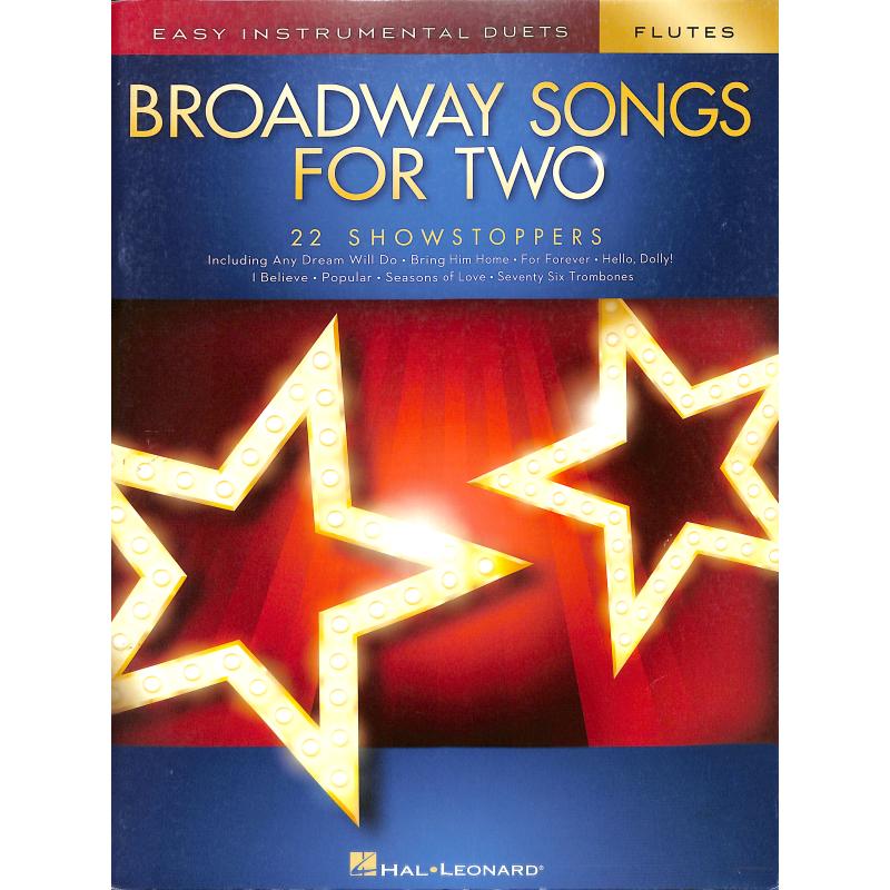 Titelbild für HL 252493 - Broadway songs for two