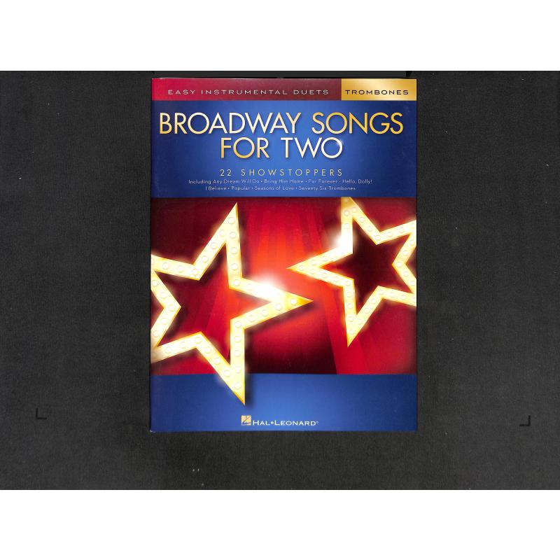 Titelbild für HL 252497 - Broadway songs for two